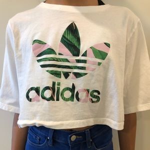 Adidas crop top